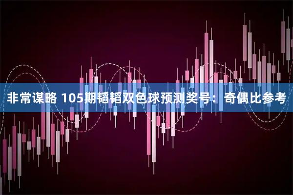 非常谋略 105期韬韬双色球预测奖号：奇偶比参考