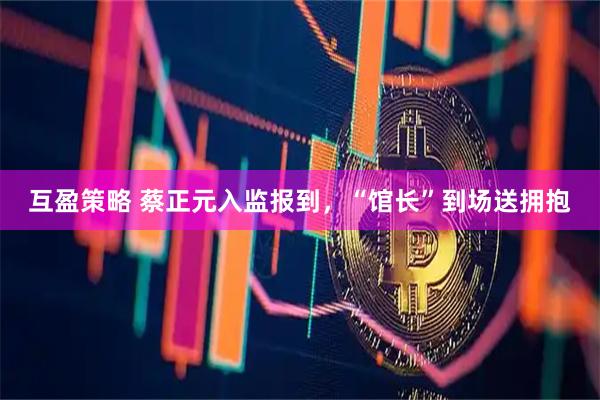 互盈策略 蔡正元入监报到，“馆长”到场送拥抱