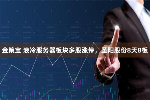 金策宝 液冷服务器板块多股涨停，圣阳股份8天8板